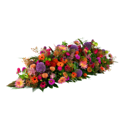 Halve Kistbedekking Kleurrijk