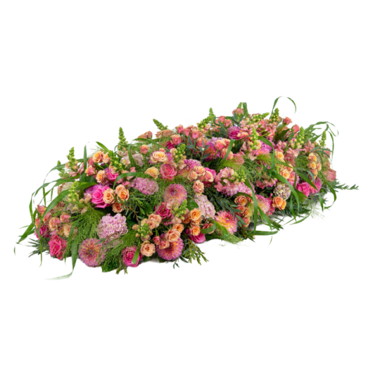 Hele Kistbedekking roze