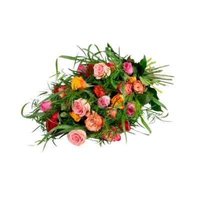 Rouwboeket Gemengde Rozen