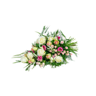 Rouwboeket Pastel kleuren