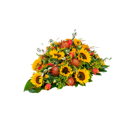 Rouwdruppel Zonnebloemen